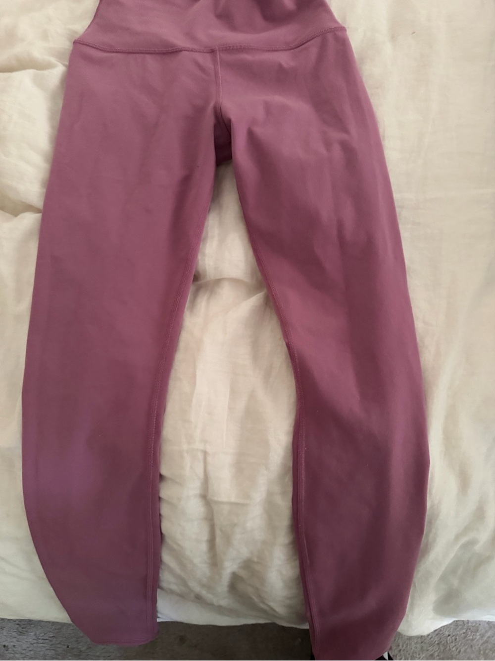 Alo High-Waist Active Leggings in Mauve Pink